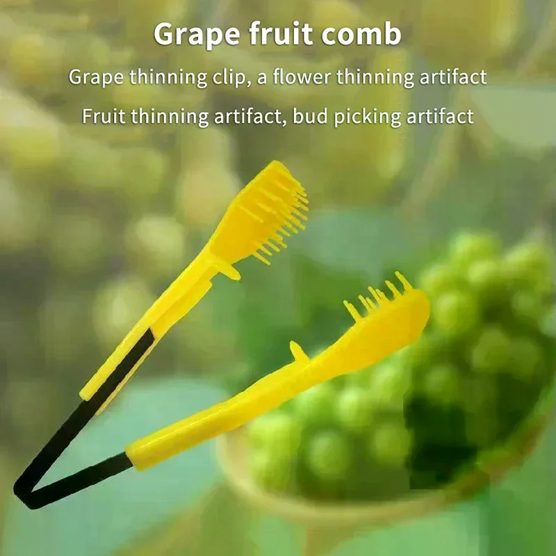 6.69inch Grape Pruning Clip Thinning Tool Handhled Fruits Grape Bud & Flower Thinning Clip For Farm Gardening Plant Hand Pruner