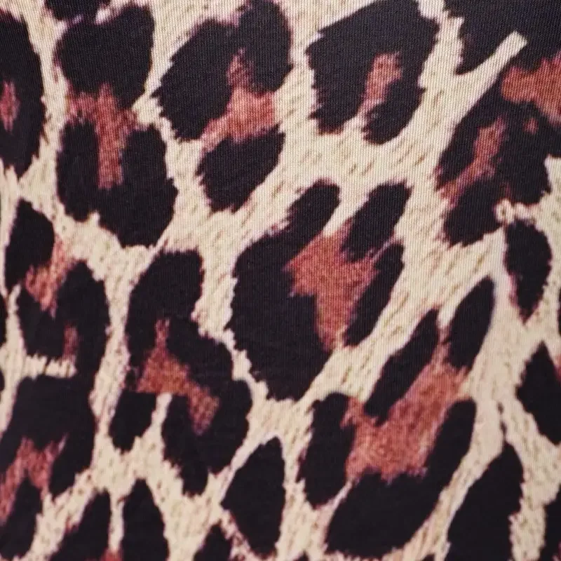 FC6Fantasy ABBA Costume Travestimento Anni Frid Cosplay Sexy Retro Leopardo Stampato Tuta Abbigliamento Donne Adulte Fantasia Outfit @ FC8!