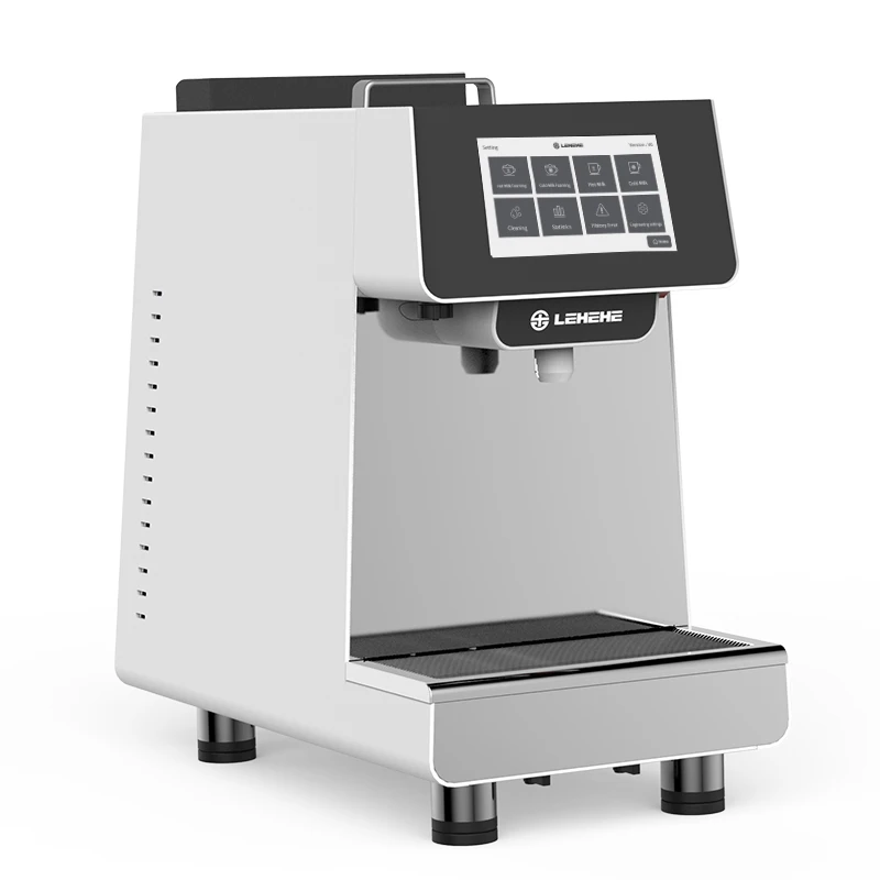 Professional Eco-Friendly Hot and Cold Milk Frother Machine Stocked Foam Making Machine for Coffee Shop Use
