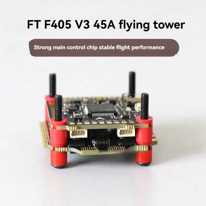 F405 FC&ESC Stack F405 V3 Flight Controller + 60A 4in1 BLheli-S ESC 30.5x30.5mm for RC FPV Drone Quadcopter Parts-DT30