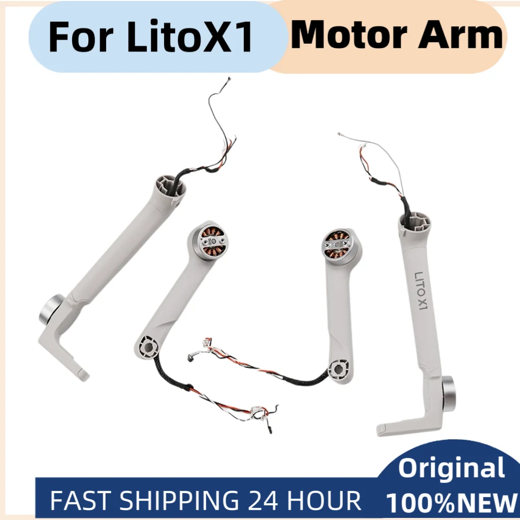 Original Motor Arm For DJI Lito X1 Drone Front/Rear Left/Right Motor Arm For Lito X1 Arms with Engine Repair Parts 100% New