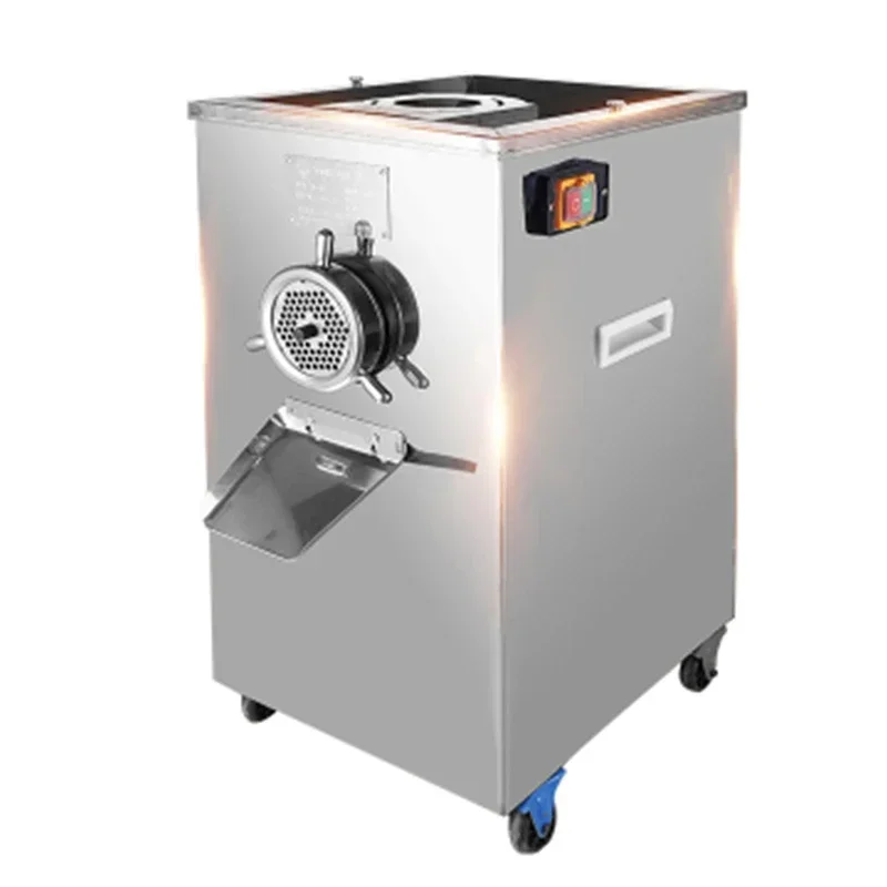 220 V Elektrische 400 Kg/u Knoflookstamper Commerciële High-Power Elektrische Kip Skelet Grinder Huishoudelijke Vismolen 2.2kw