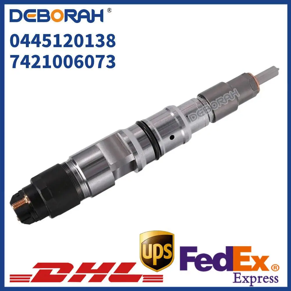 

Fuel Injector Common Rail Disesl Injector Nozzle 0445120138 7421006073 for RENAULT VOLVO