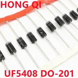 20-1250PCS Rectifier Diode UF5408 DO-27 3A-1000V In Stock