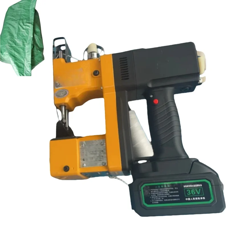 

Portable Handheld Lithium Battery Industrial Sewing Machine for Woven Snakeskin Bag and Paper Bag Closing
