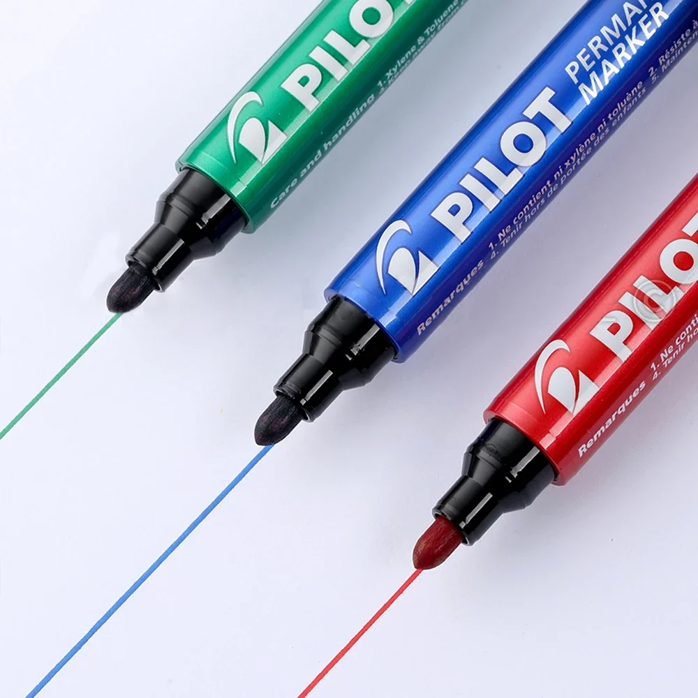 1pcs Japan PILOT Permanent Markers Pens SCA-100 Oil Non-Faded Alcohol Marker Waterproof Poster Painting Graffiti Art Stationery