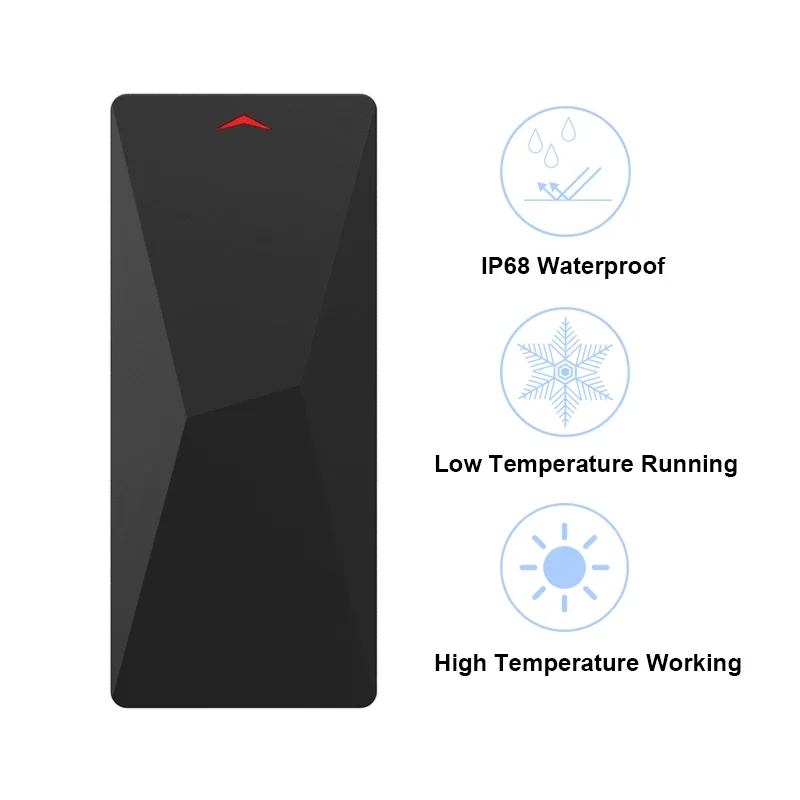 

IP68 Waterproof Wiegand Wg26 Wg34 RFID IC Card Reader Proximity 125Khz 13.56Mhz ID for Access Control System