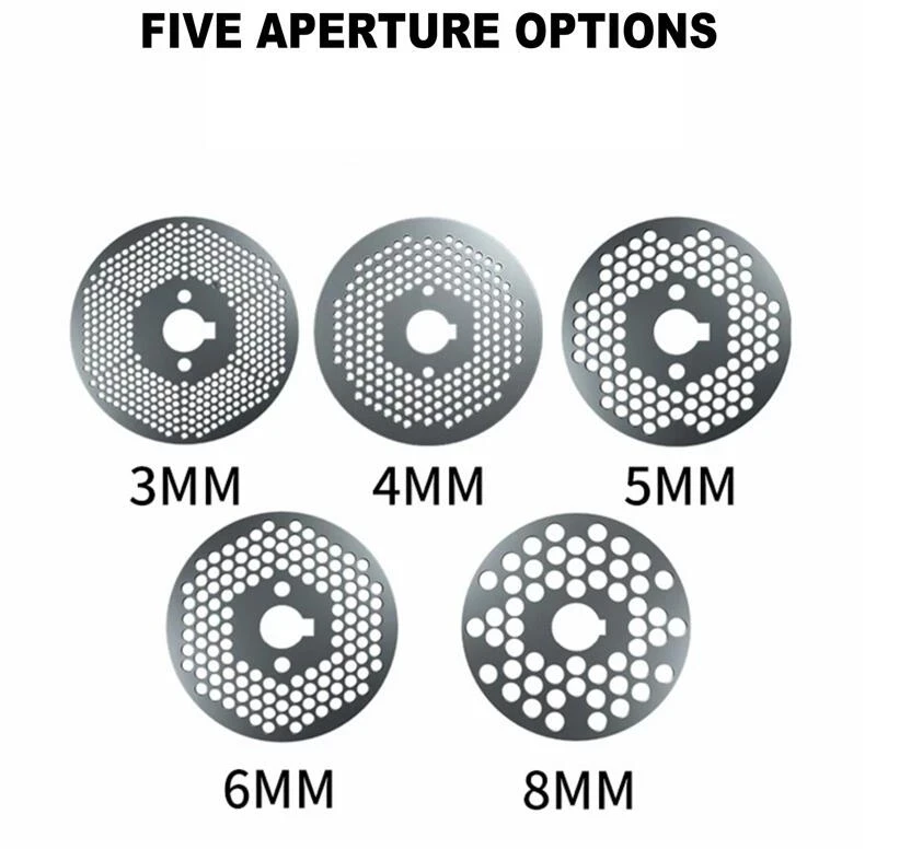 Diameter φ2.5mm-8mm grinding disc for Pellet Machine Feed Granulator 1pcs