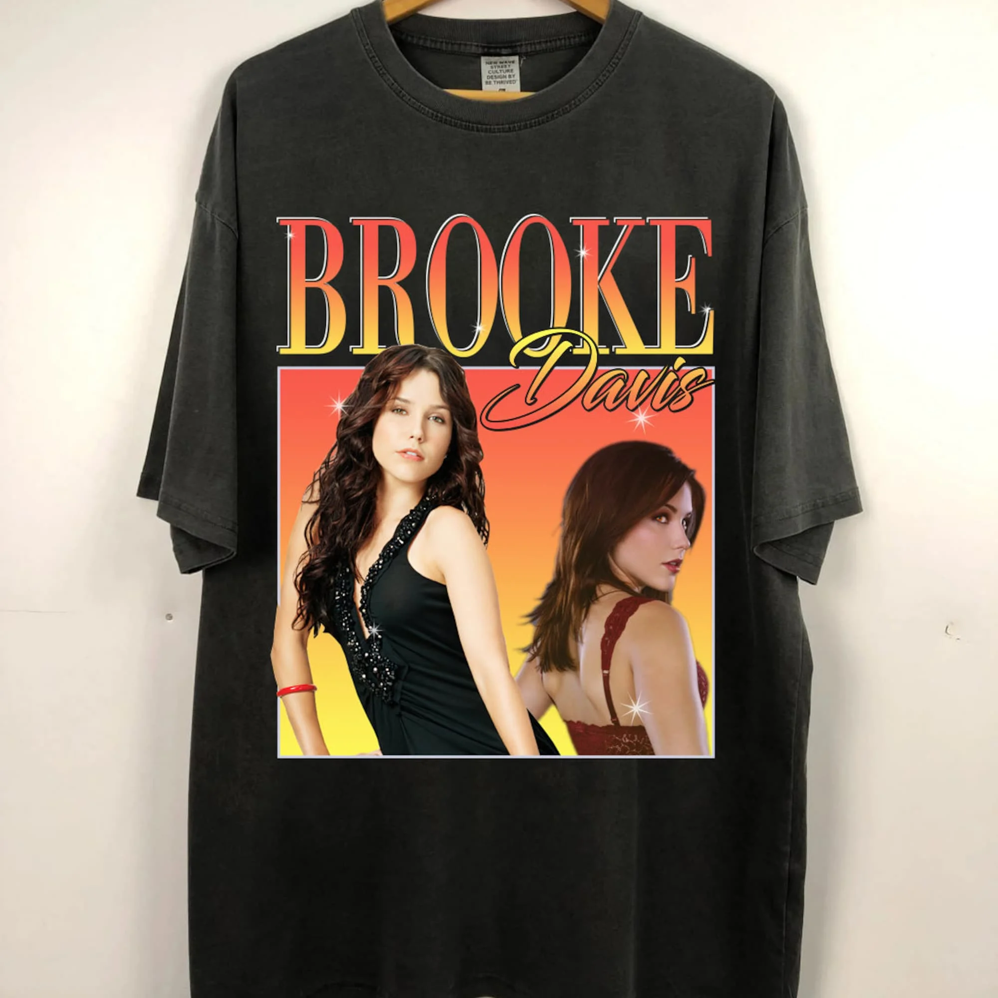 Brooke Davis Sophia Bush One Tree Hill 90s Vintage funny heavy metal T Shirt Gift for men,women Unisex T shirt