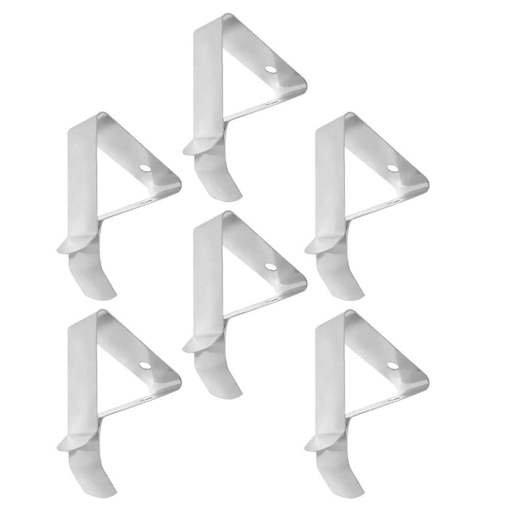 

6 Pcs Coffee Cup Clip Thermometer Temperature Probe Holder Clamp Thermometers 304 Food Grade Stainless Steel Baby