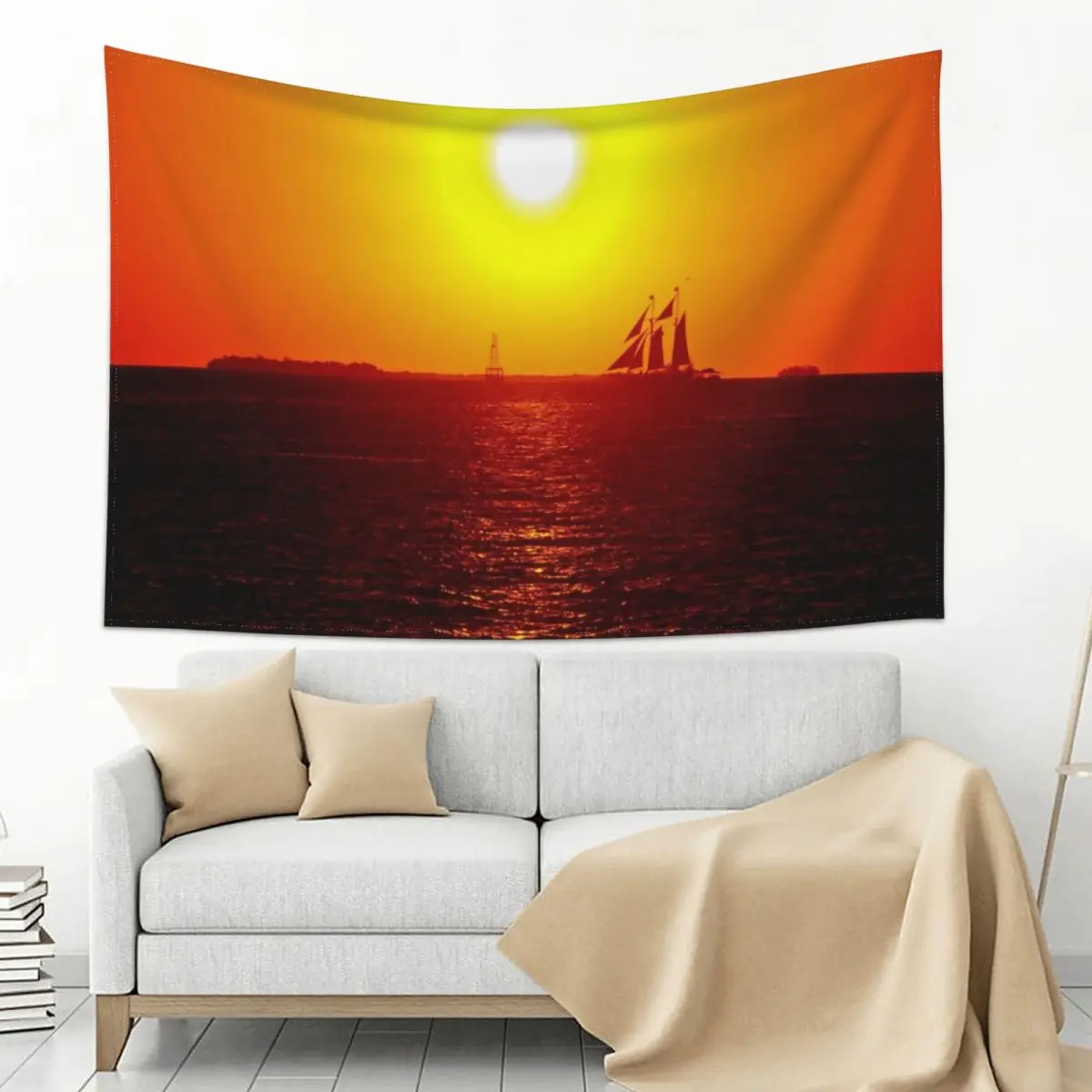

Key West Sunset Tapestry