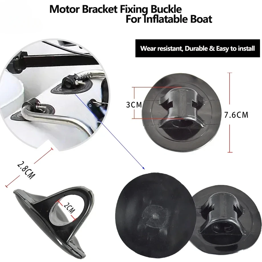 

Aufblasbare Boot Motor Halterung Feste Haken & Schleife Gummi Boot Propeller Stecker Schnalle Kajak Kanu Tülle Boot Zubehör