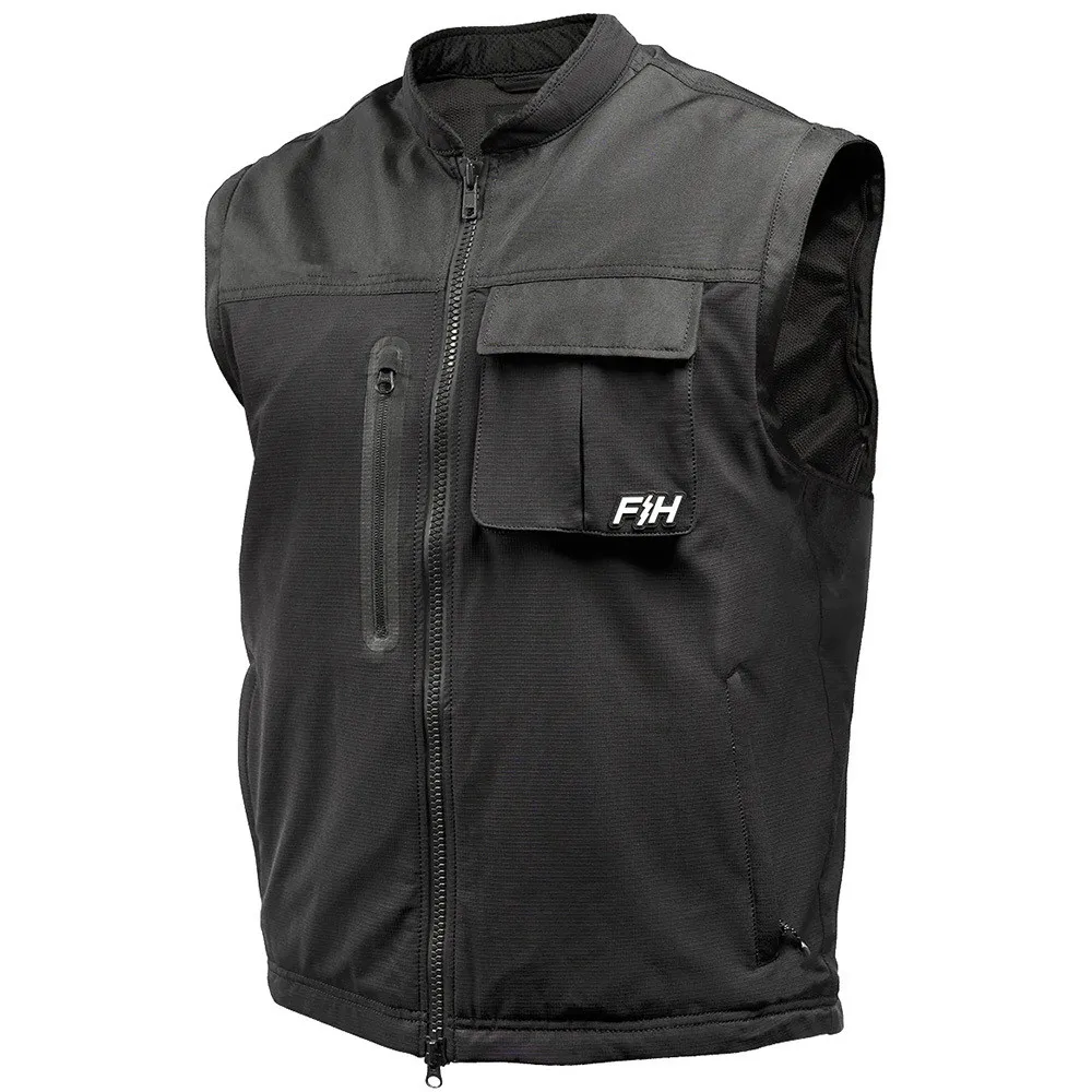 2026 FH SEEKER Moto Vest MX Seeker Black Off-Road Jacket Motorcycle with sleeves Vest Motocross Race Wear MX Dirt Bike Jacket