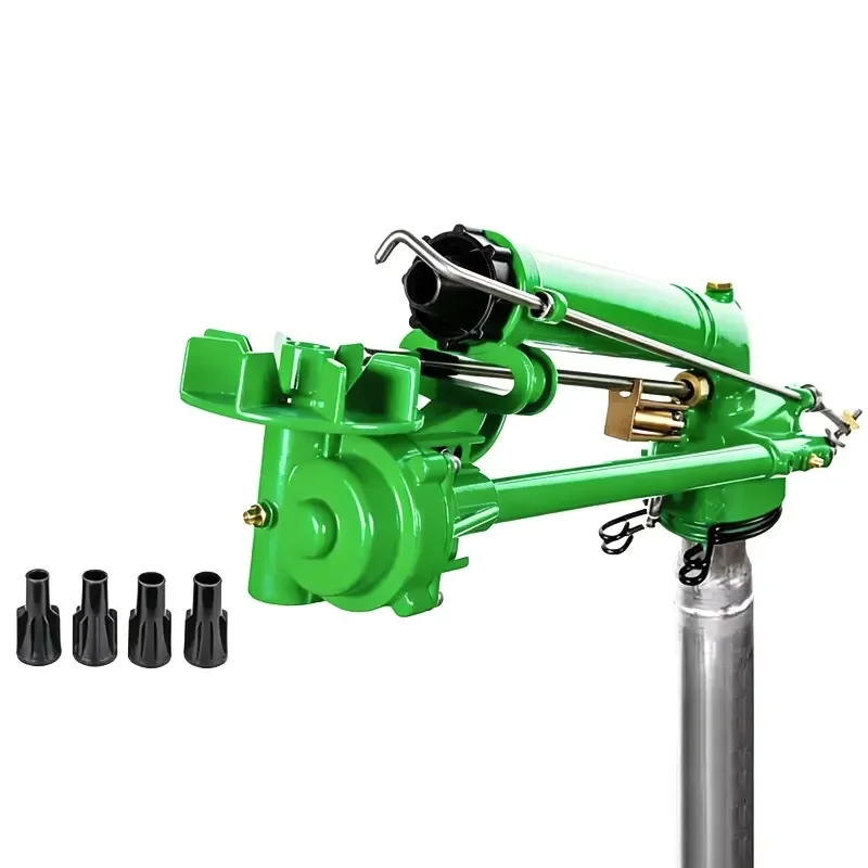 Turbine Spray System for Livestock Farm Cooling and Animal Drinking Water Distribution