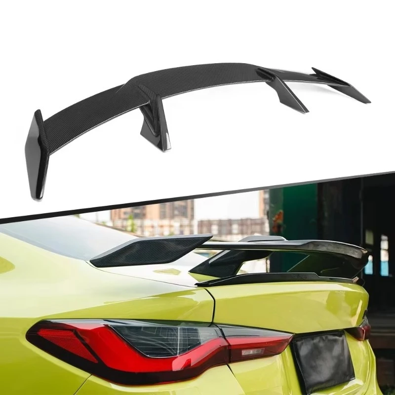 High Quality MP Style SQ Style Prepreg Carbon Fiber Rear Wing Spoiler For M4 G82 2021+