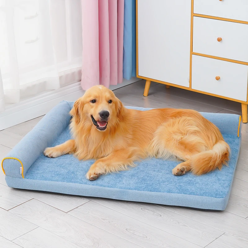 

Pet Bed Removable and Washable Dog Sofa Dog Sleeping Bed Kennel Cushion Medium and Large Dog Mat Sofa Bed Dog Bed Dog Supplies