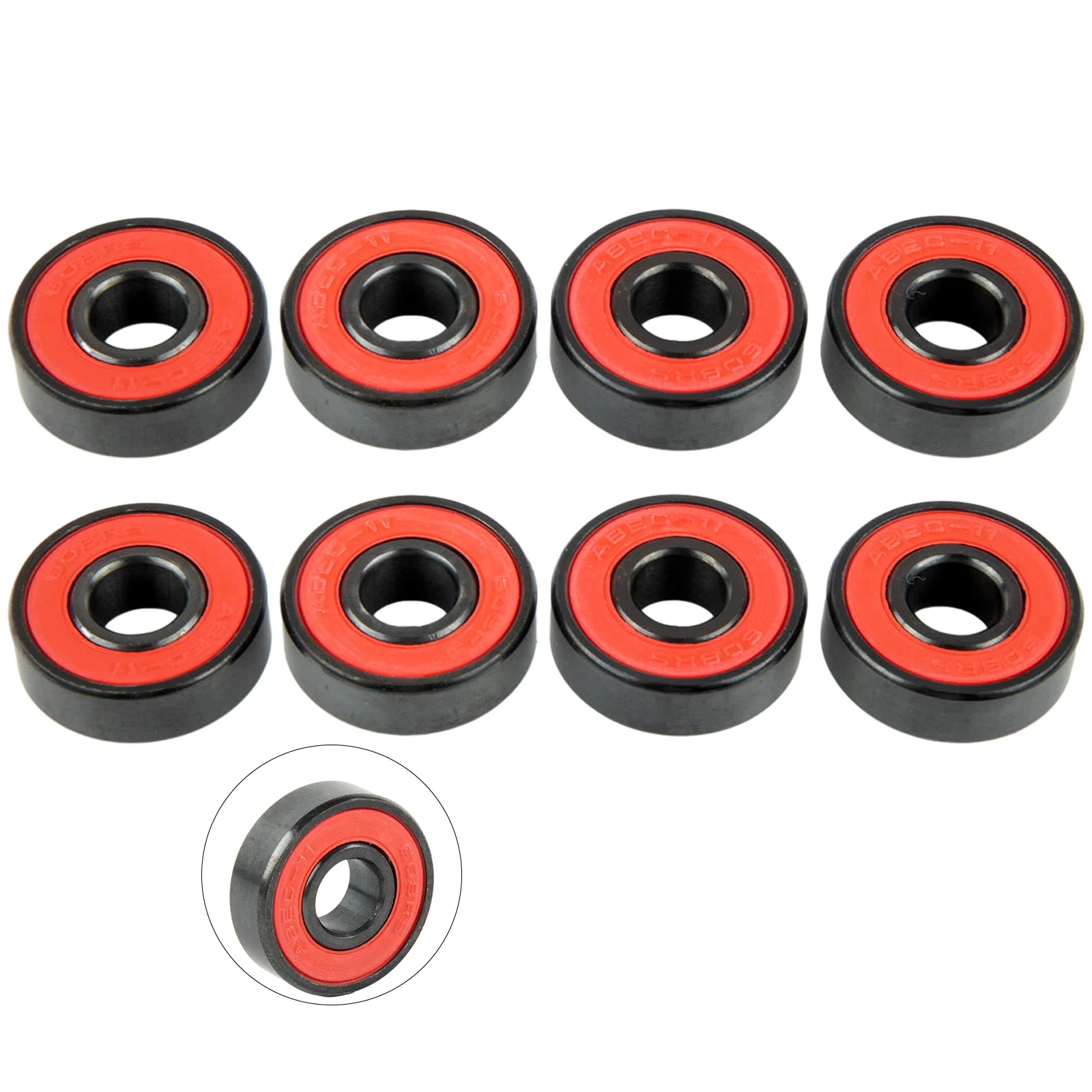 Streamlined Design of 608 For Hybrid Ceramic Roller Bearings Provides Maximum Efficiency in Skating Activities