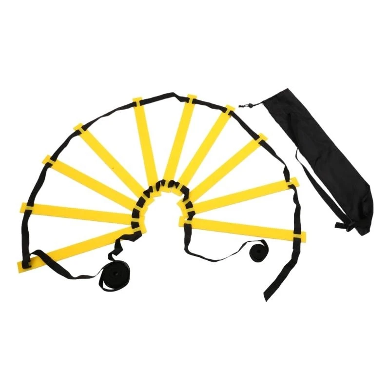 652d Agility Leiter Speed ​​Training Set Übungsleitern für Fußball Fußball Footworks Sporttraining Leiter mit Carry Bag