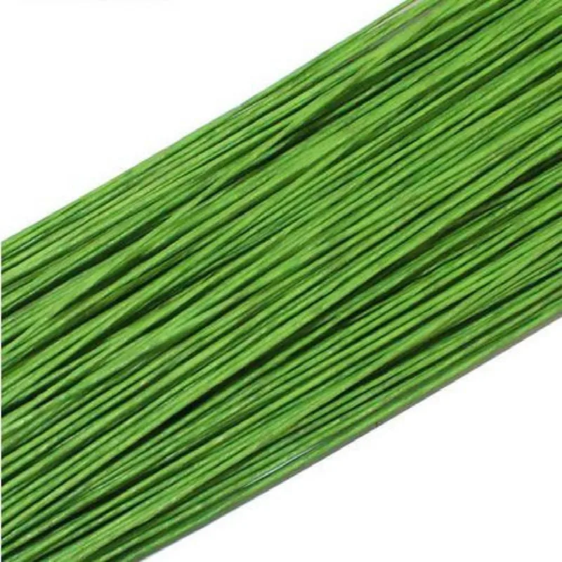 40Pcs/Lot High Quality Paper Covered Artificial Branches Twigs Iron Wire for DIY/nylon Flower Accesso