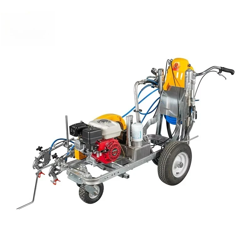 Self Propelled Airless Painting Stripping Ride on Automatic Skip Line Double Lines Wide Lines Road Marking Machine