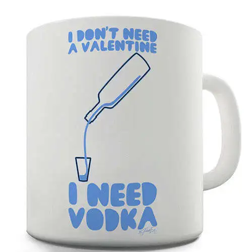 

I Need Vodka Funny Mug