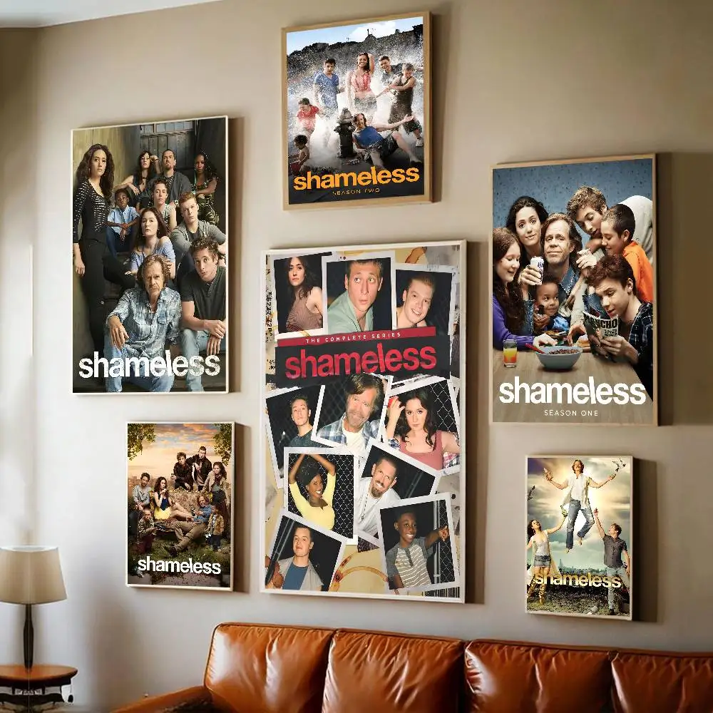 المسلسلات التلفزيونية الوقح الفيلم الكلاسيكي خمر الملصقات لزجة ورق أبيض يطبع الملصقات الفنية ملصقات الحائط #1