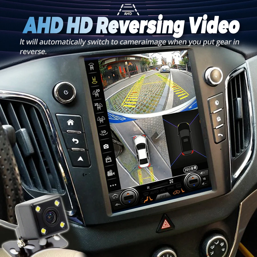 Pantalla IPS Vertical Android 14 reproductor de vídeo Radio para Hyundai Creta Ix25 2015-2019 Carplay 4G coche Multimedia GPS 2din Autoradio