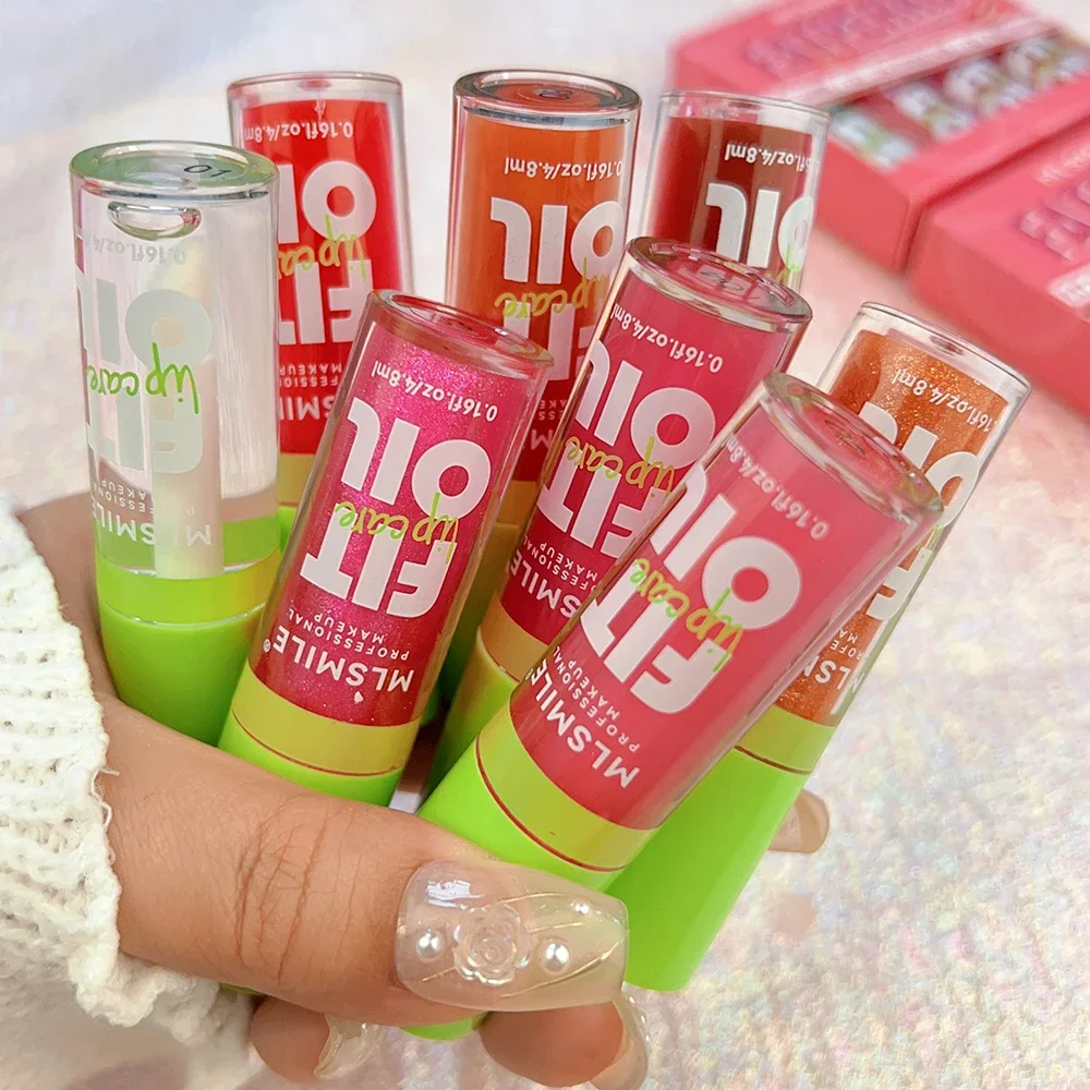 Lip Plumping Gloss Mirror Water Lip Gloss Transparent Pearl Glitter Liquid Lipstick Lasting Moisturizing Korean Makeup Cosmetic