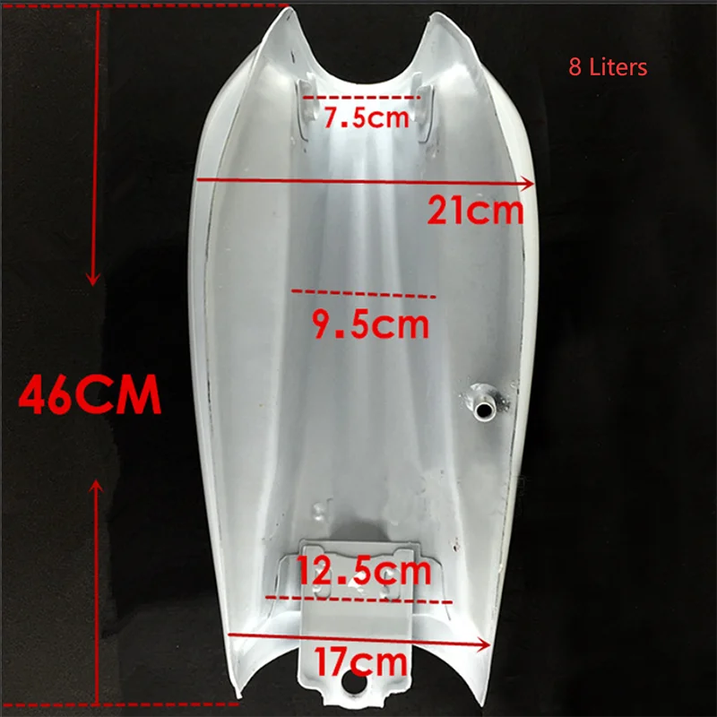 Motorcycle JH70 BENLY50S Cafe Racer Gasoline Tank 6 Or 8L Capacity With 4 Colors Model Scooter Moped Fuel Oil Box