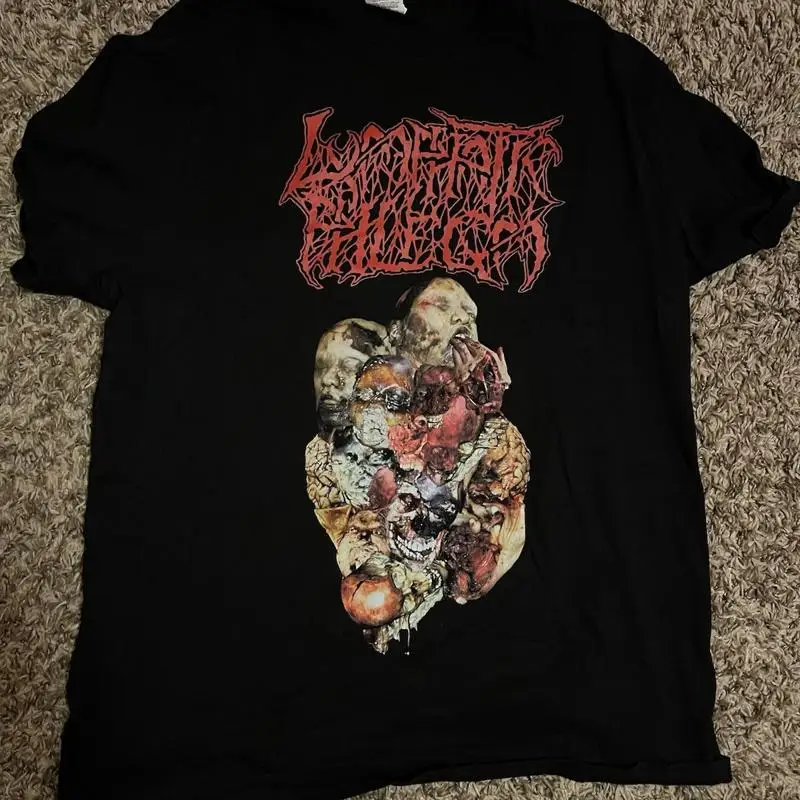 Lymphatic Phlegm Large Shirt Goregrind Last Days Of Humanity Dead Infection