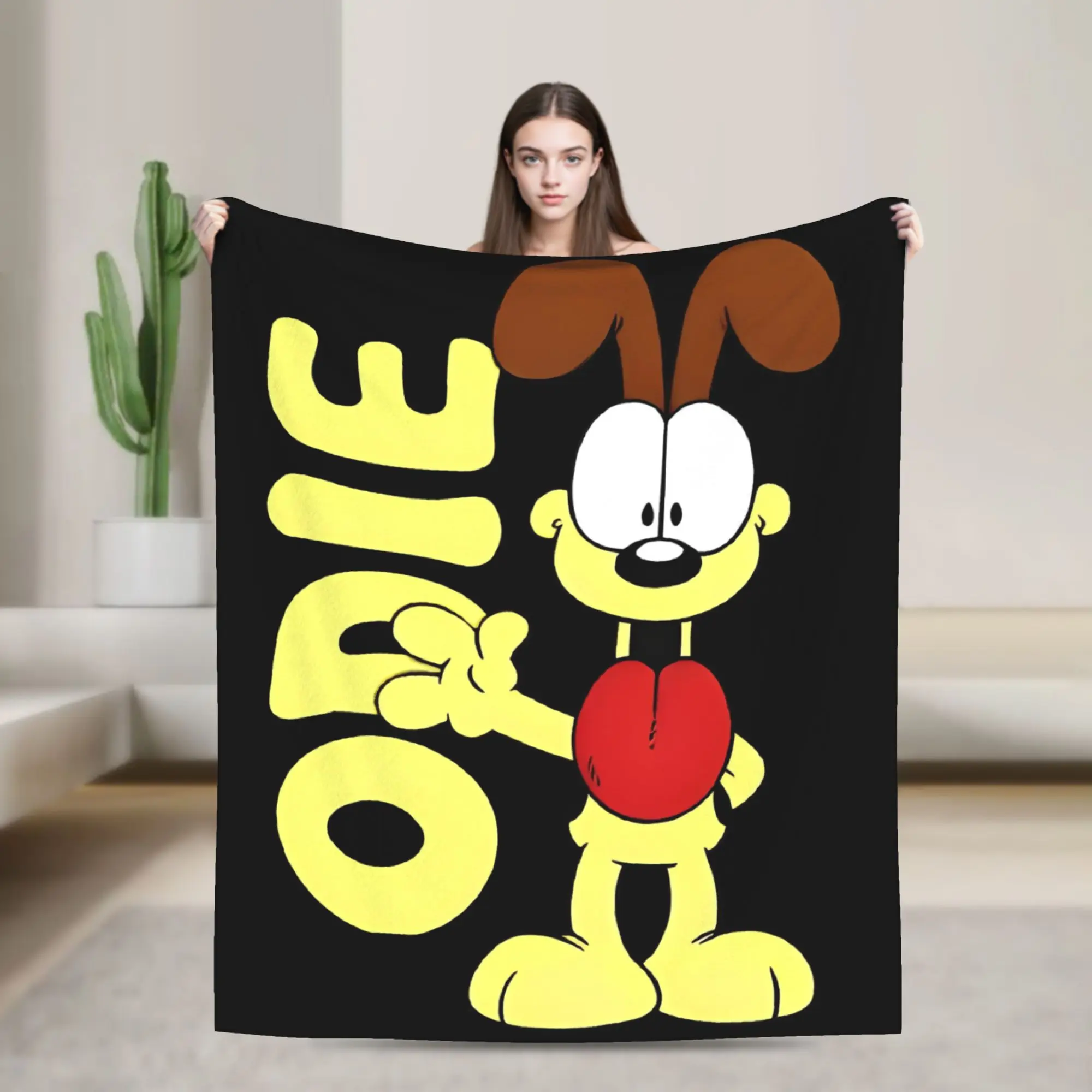 

G-Garfields Aniem Kawaill Cats Blanket Cozy Soft Comics Throw Blankets for Sofa 50x60 Inch Multiple Sizes Plush Thin Quilt