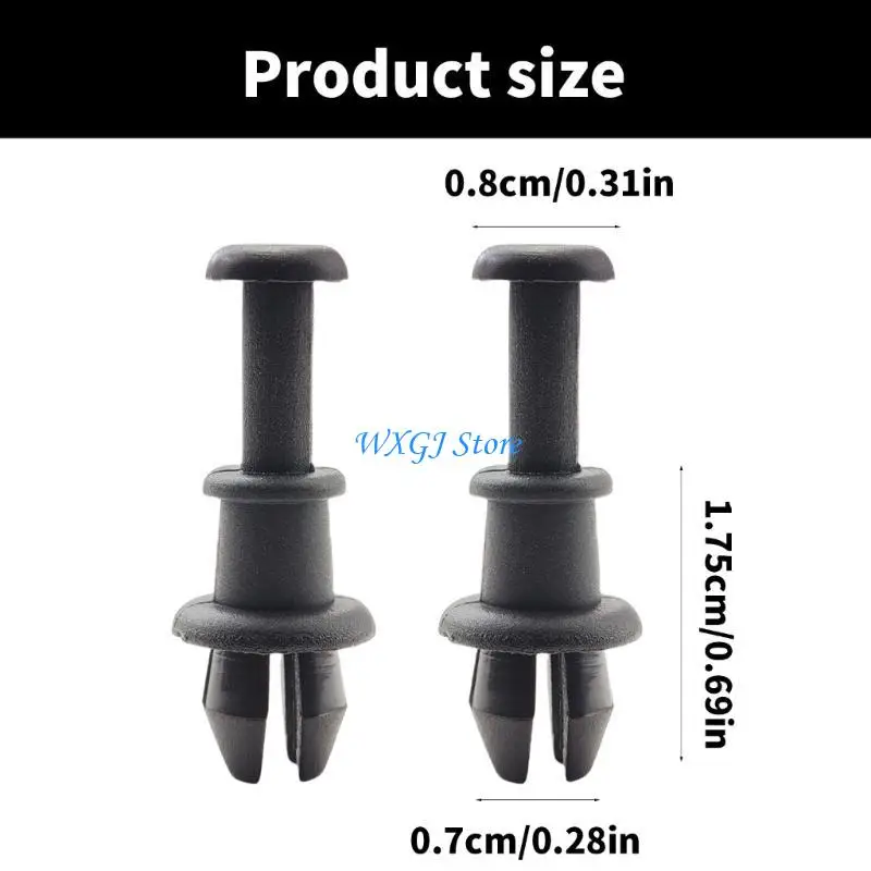 37JE 2PCS Parcel Shelf String Closters لـ MK5 MK6 1M6867574A PART #6