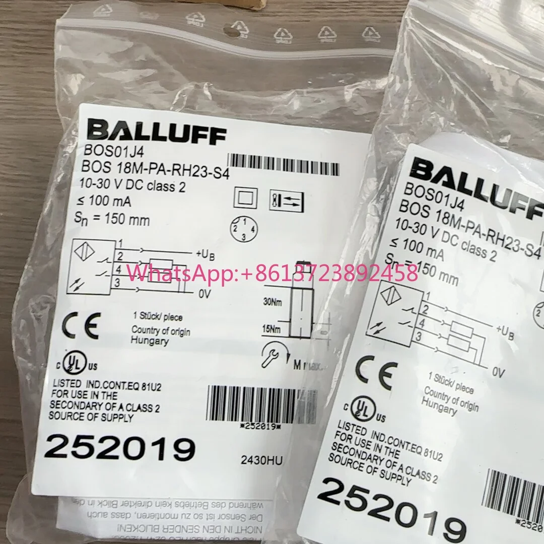 BOS01J4 Balluff photoswitch sensor brand new and original High quality