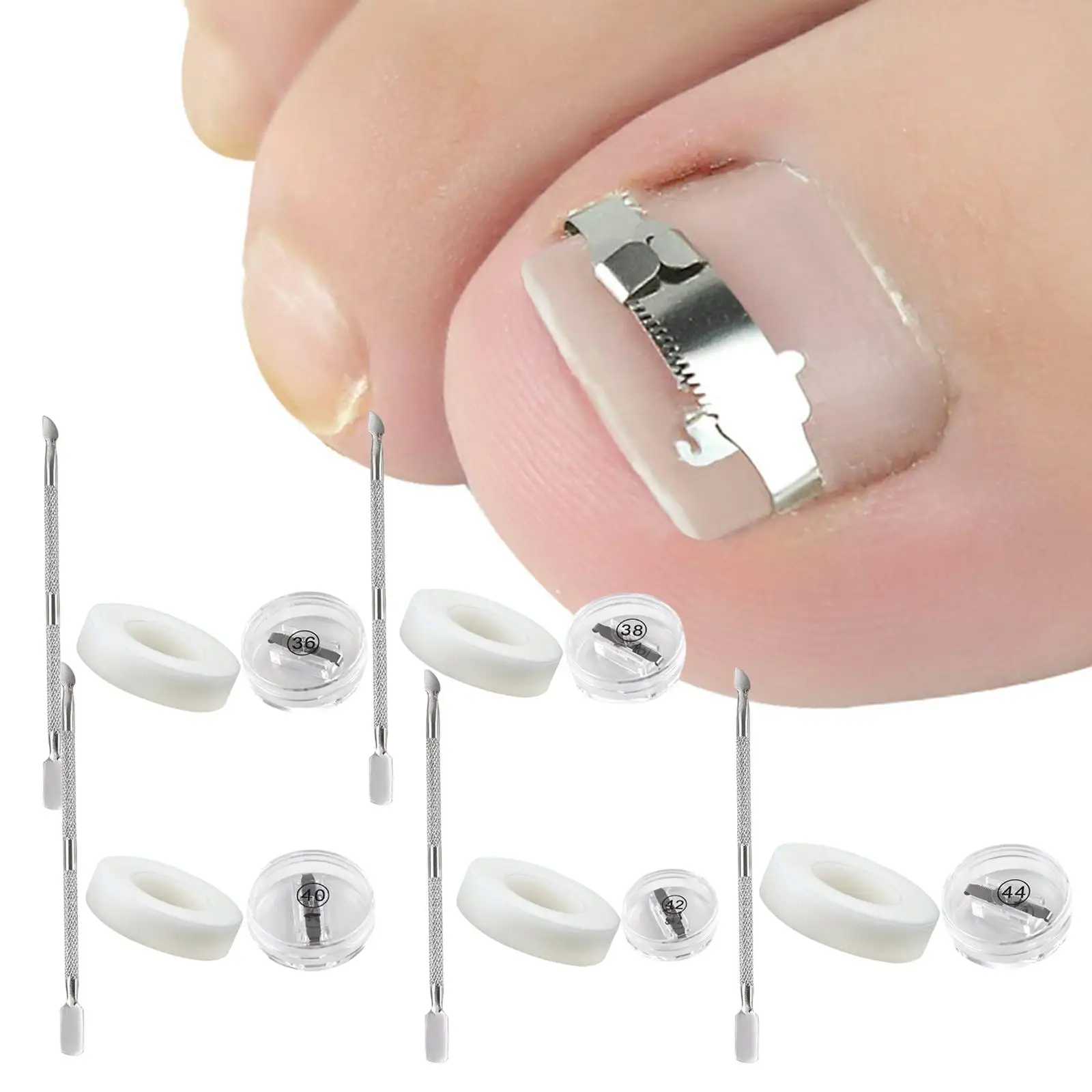 Ingrown Toenail Correction Tool Patch Toe Sticker Breathable Toe Nail Treatment Nail Care Ingrown Toenail Removal Correction