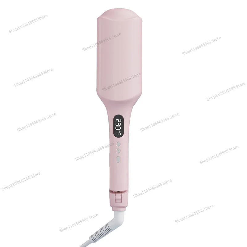 Negative ion curling iron 32mm deep U large egg roll W type wave curling iron, buzzer chronograph perm