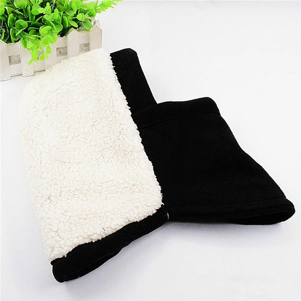 

Unisex Kids Windproof Winter Cap Thick Fleece Balaclava with Drawstring Closure for Face Neck Ear Protection Outdoor Sports