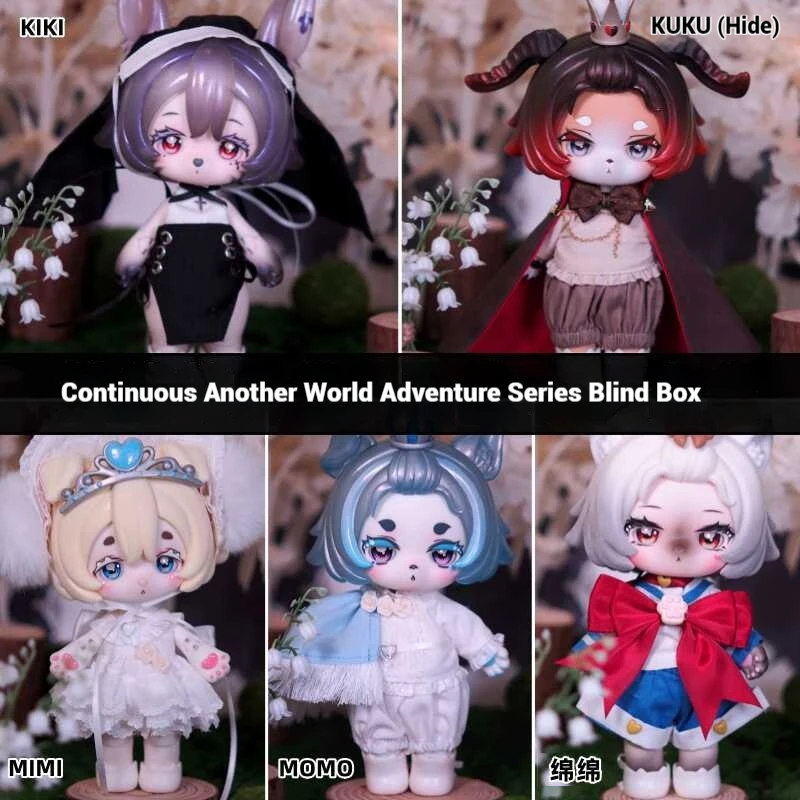 Original New Ufdoll X Mmdoll Cute Anime Movable Bjd Mianmian Adventure In A Different World Series Anime Children Kawaii Gift