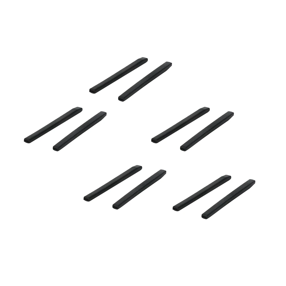 

5 Pairs Anti-slip Glasses Leg Sleeve Soft Silicone Replacement Eyeglass Cover Tip Thin Metal Arms Compatible Temple Covers