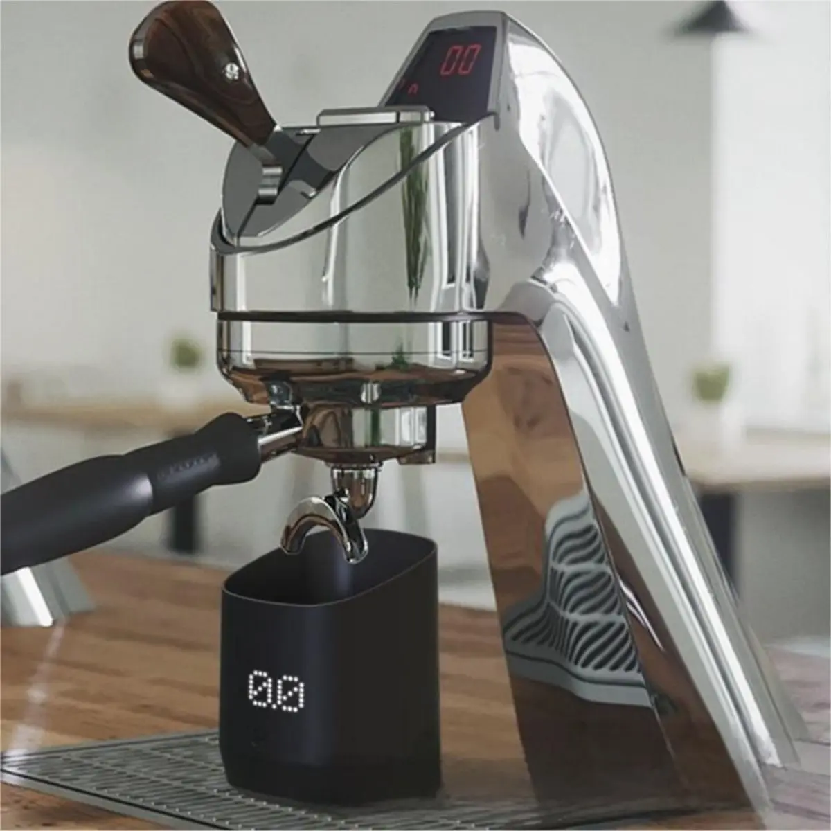 A06R Portable Coffee Scale 0.1g High Precisions with LED Display 500g Capacity in G/Oz WaterProof Espresso Scale