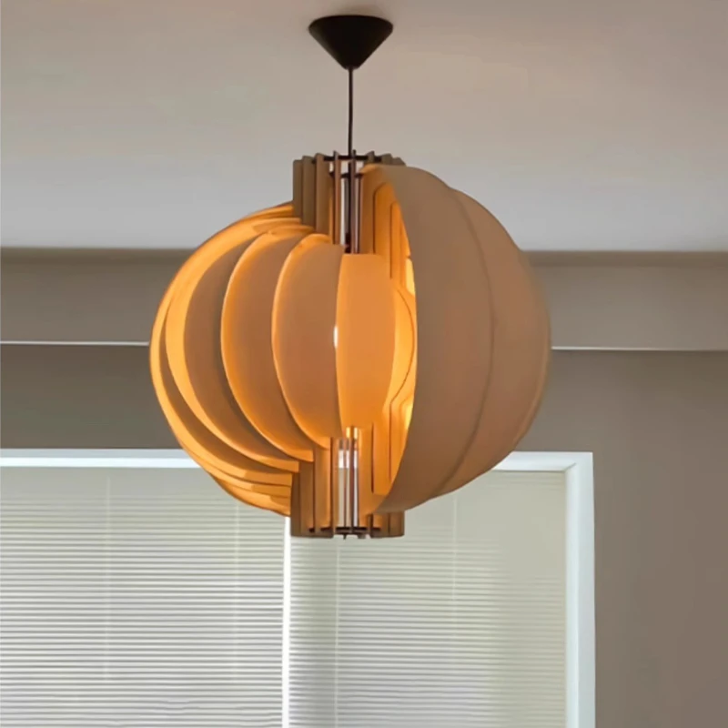 

Medieval Twisted Wood Chandelier For Living Room Home Decor Wabi-sabi Style Creative Vintage E27 Led Bulb Pendant Light