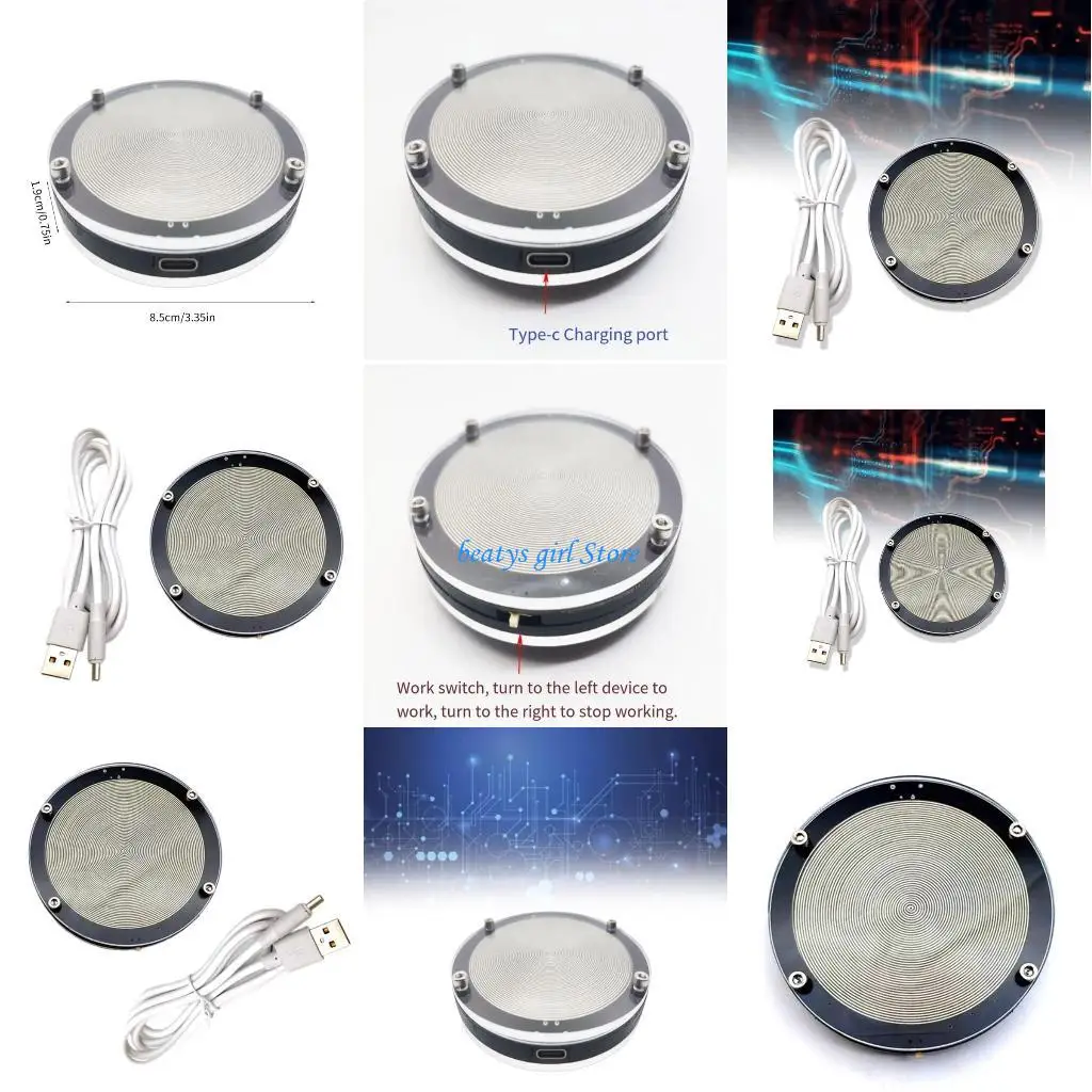 

C7AB 7.83Hz Resonances Generator for Home Office Low Frequency Generator