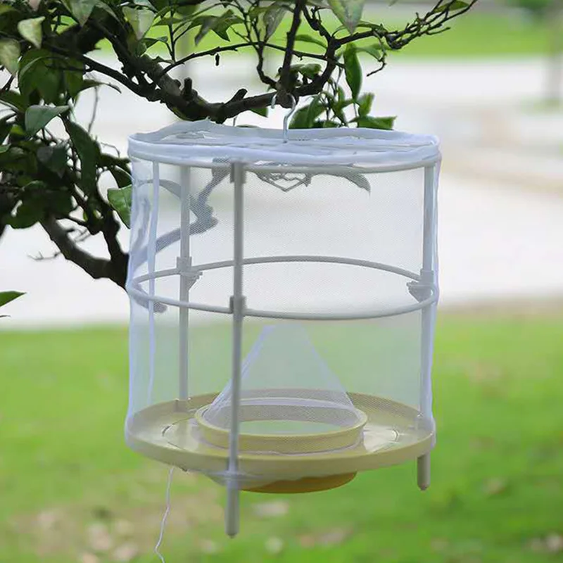 Trap, Hanging Mesh Cylinder, Foldable Insect Catcher 5