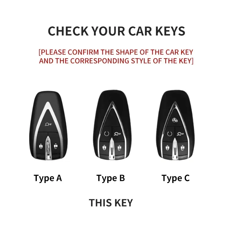 Suede Leather Car Key Case Cover Shell Fob For Changan CS35PLUS CS35 Plus CS55 PLUS CS75 PLUS Eado UNI-T UNI K Oushang X5 X7 EV
