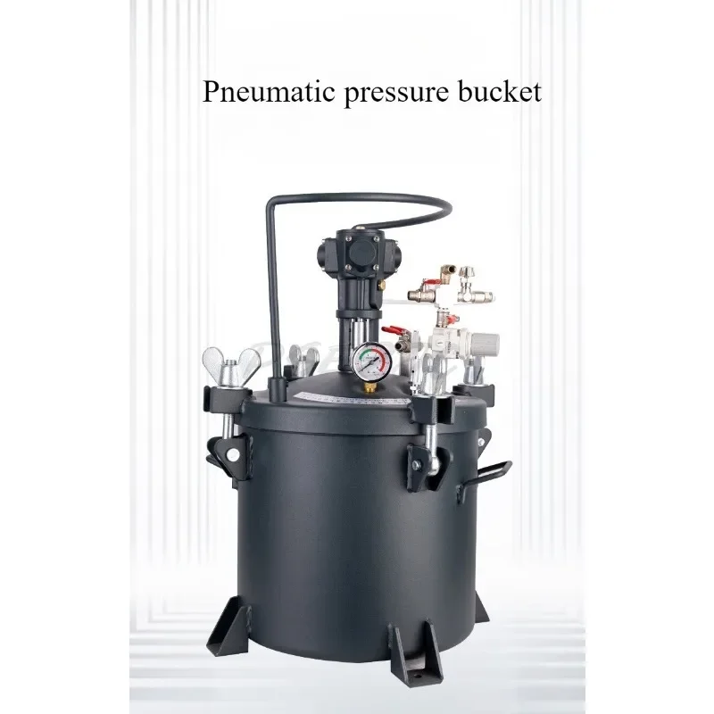 Pneumatic Pressure Bucket Automatic Mixing Coating Paint Dispensing Machine Glue Pressure Bucket Glue Spray Gun Can Mixing