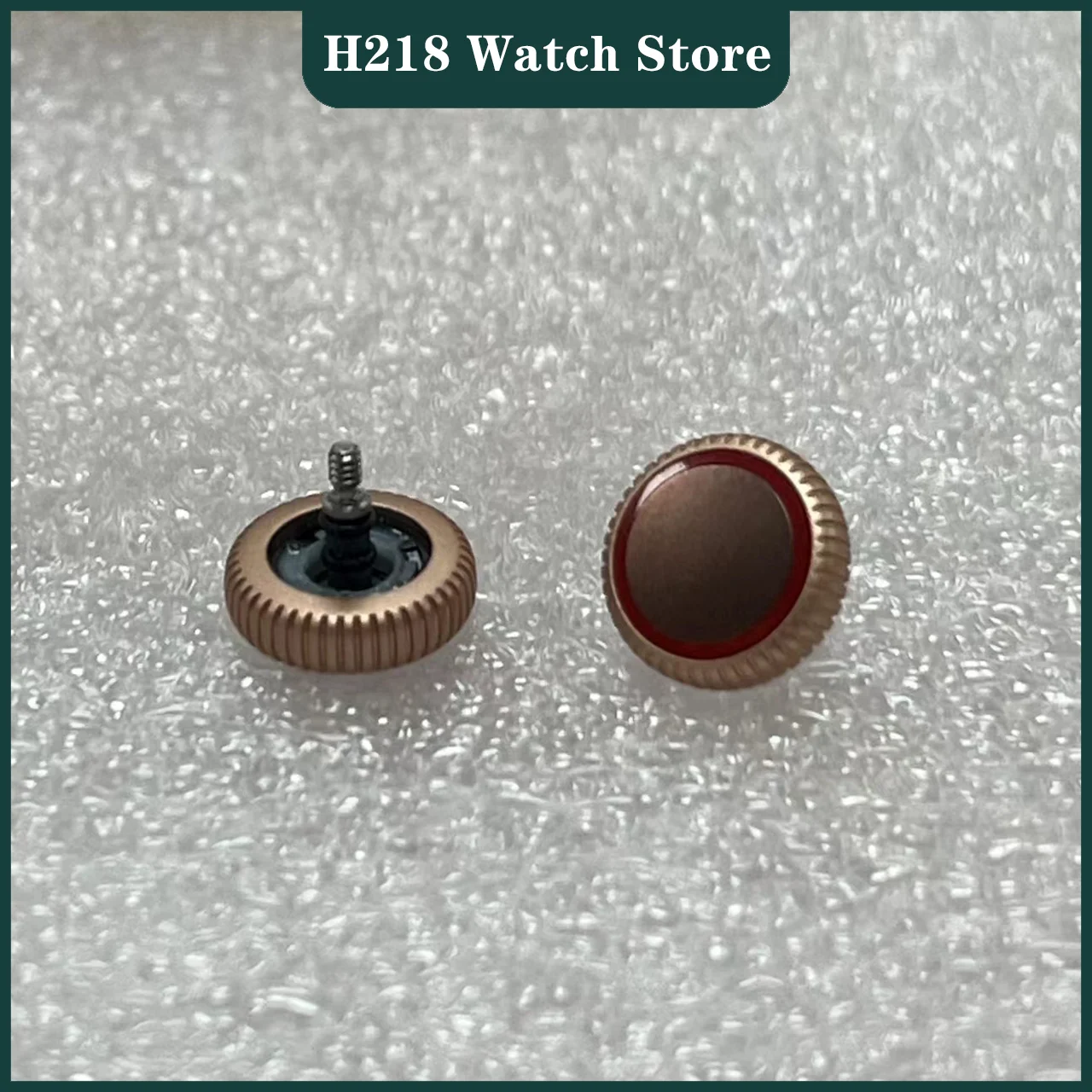 Side Roller Button Digital Crown For Apple Watch Series 4 5 6 7 8 SE 40mm 44mm Aluminum Case Middle Frame Bezel