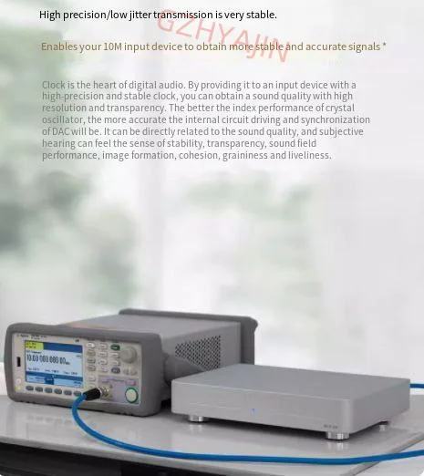 LHY AUDIO OCK-2S 10MHz SC cut OCXO high-precision ultra-low phase noise constant temperature clock crystal oscillator