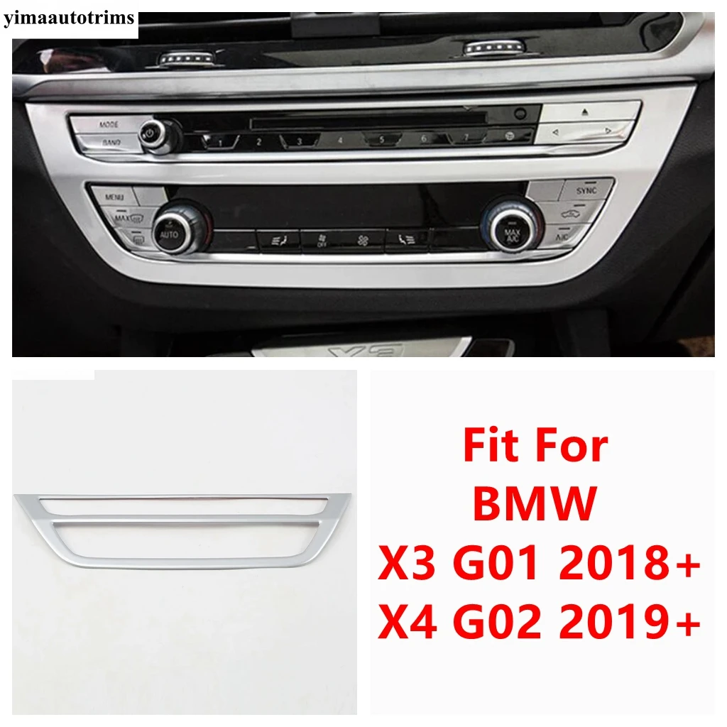 

Car Central Control Air AC Conditioning Panel Cover Trim Fit For BMW X3 G01 2018 - 2023 X4 G02 2019 - 2023 Accessories Interior