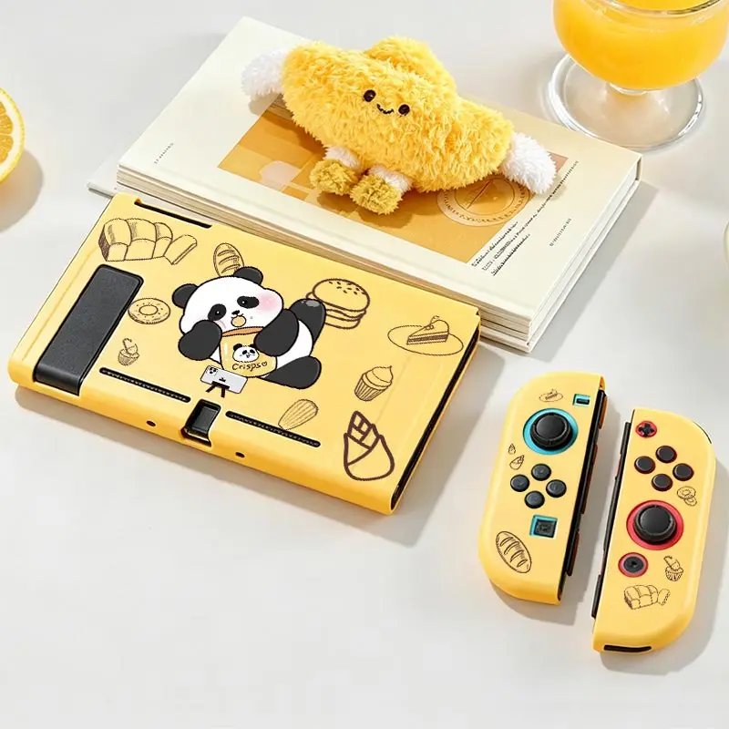 Protective Case Accessories TPU Split Protective Case Anti-Scratch Shell Protector for Nintendo Switch NS Game Console