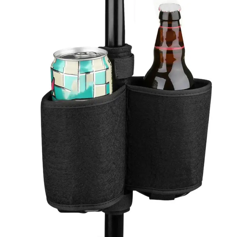 

Beach Umbrella Cup Holder Umbrella Attachment Cup Holder Beverage Organizer Stand Outdoor Travel Equipment For Patio Garden