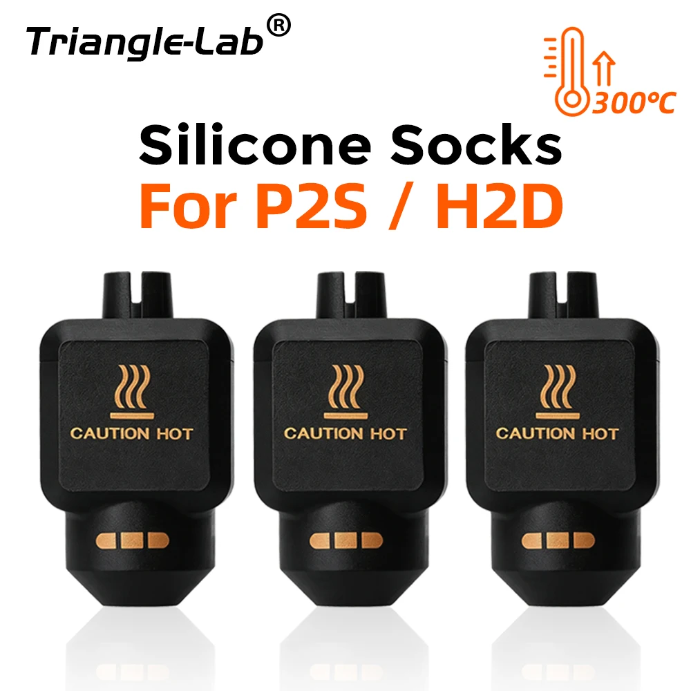 Trianglelab High Quality Bambu Lab P2S H2D Silicone Socks Can Withstand High Temperature of 300℃